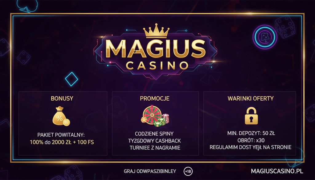Magius Casino — bonusy i promocje